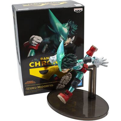 Figurine Izuku Midoriya BanPresto - 11cm - Collectible - Publicité Figurine Izuku Midoriya BanPresto - 11cm - Collectible - Publicité