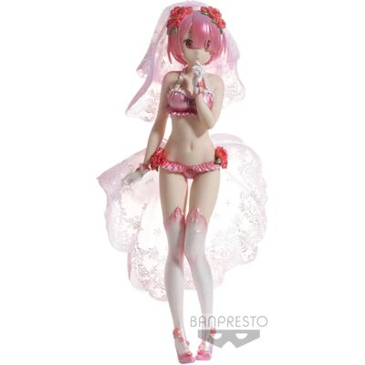 Figura Banpresto Ram Chronicle EXQ - Re:Zero - 22cm Collezionabile Figura Banpresto Ram Chronicle EXQ - Re:Zero - 22cm Collezionabile