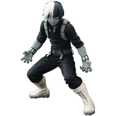 Banpresto Shoto Todoroki Schwarz-Weiß - Figur aus My Hero Academia Banpresto Shoto Todoroki Schwarz-Weiß - Figur aus My Hero Academia
