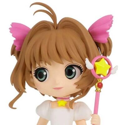 Banpresto Sakura Kinomoto Q-Posket Ver. - Figurine - Publicité Banpresto Sakura Kinomoto Q-Posket Ver. - Figurine - Publicité