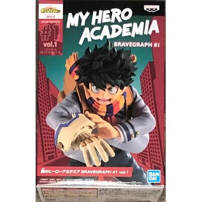 Banpresto Bravegraph - My Hero Academia - Izuku Midoriya 14 cm Banpresto Bravegraph - My Hero Academia - Izuku Midoriya 14 cm