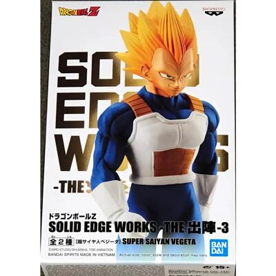 Figurina Vegeta SSJ Solid Edge Works Vol. 3 - Dragon Ball Z - Banpresto Figurina Vegeta SSJ Solid Edge Works Vol. 3 - Dragon Ball Z - Banpresto