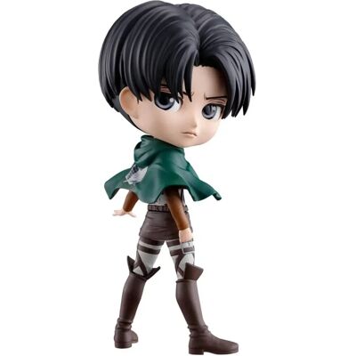 Figura colecionável Levi Attack on Titan Q Posket da Banpresto Figura colecionável Levi Attack on Titan Q Posket da Banpresto