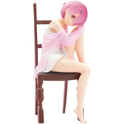 Figurka Re Zero Ram od Bandai - 18cm - Kolekcjonerska Figurka Re Zero Ram od Bandai - 18cm - Kolekcjonerska