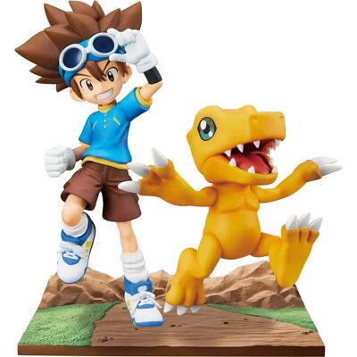 Figurine Bandai Taichi & Agumon - 15cm - Digimon Adventure - Publicité Figurine Bandai Taichi & Agumon - 15cm - Digimon Adventure - Publicité