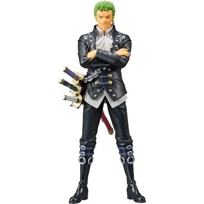 Figurine Roronoa Zoro 17cm - Collection Grandline Men - Bandai - Publicité Figurine Roronoa Zoro 17cm - Collection Grandline Men - Bandai - Publicité