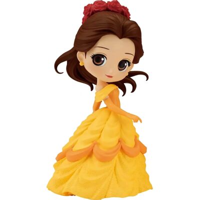 Figurine Disney Belle Flower Style - 14cm - Q Posket - Publicité Figurine Disney Belle Flower Style - 14cm - Q Posket - Publicité