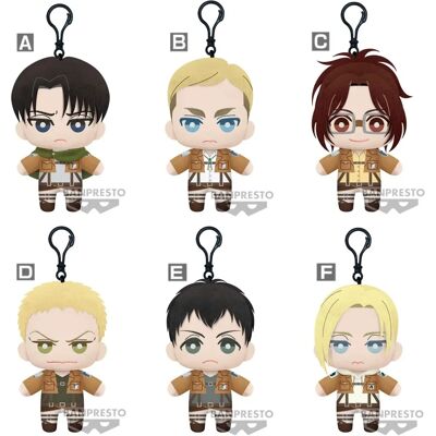 Banpresto Attack on Titan Tomonui Seria 2 - Pluszowe 15cm Banpresto Attack on Titan Tomonui Seria 2 - Pluszowe 15cm