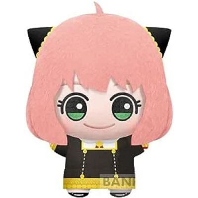 Bandai Peluche Mascotte Anya Forger - 32cm - Spy X Family - Publicité Bandai Peluche Mascotte Anya Forger - 32cm - Spy X Family - Publicité