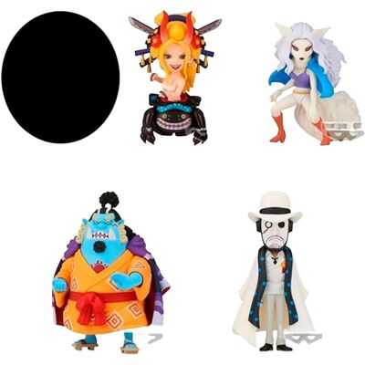 Figurine collectible Banpresto One Piece Wanokuni Onigashima - Pack de 6 - Publicité Figurine collectible Banpresto One Piece Wanokuni Onigashima - Pack de 6 - Publicité