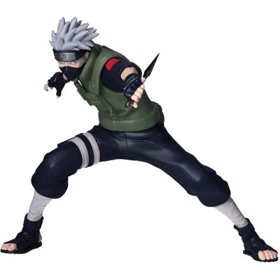 Banpresto Naruto Shippuden Kakashi Vibration Stars Figur - 13cm Banpresto Naruto Shippuden Kakashi Vibration Stars Figur - 13cm