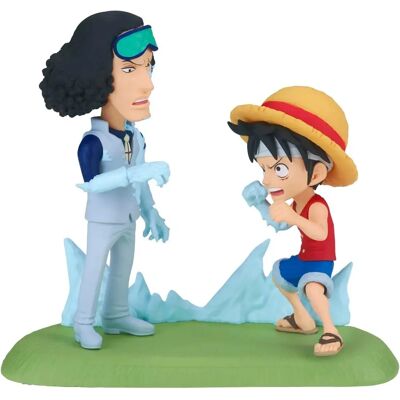 Banpresto Luffy Vs Kuzan - Figura Log Stories 9cm Banpresto Luffy Vs Kuzan - Figura Log Stories 9cm