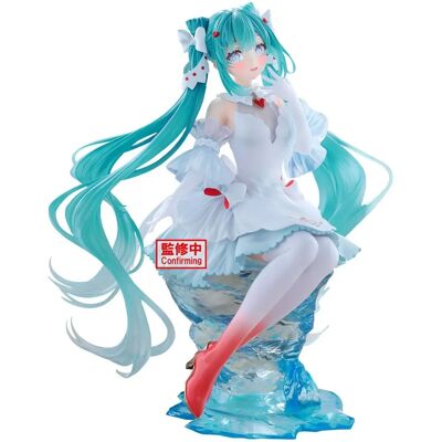 Figurina Banpresto Hatsune Miku Clione Clearluxe - 18cm - Collezionabile Vocaloid Figurina Banpresto Hatsune Miku Clione Clearluxe - 18cm - Collezionabile Vocaloid