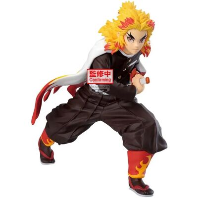 Figurinha Banpresto Demon Slayer Rengoku 16cm - Colecionável Figurinha Banpresto Demon Slayer Rengoku 16cm - Colecionável