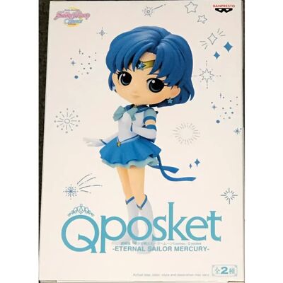 Figurine Sailor Mercury Q Posket - Film Sailor Moon Cosmos - Publicité Figurine Sailor Mercury Q Posket - Film Sailor Moon Cosmos - Publicité