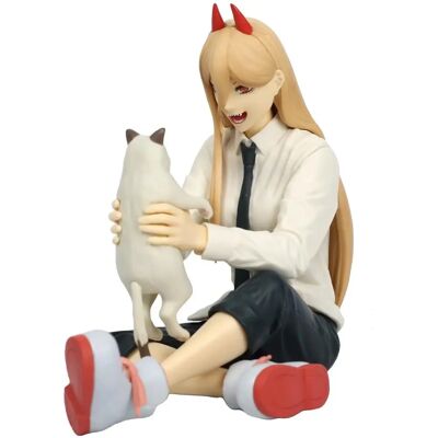 Banpresto Power Nyako - Chainsaw Man - Figurine - Collection - Publicité Banpresto Power Nyako - Chainsaw Man - Figurine - Collection - Publicité