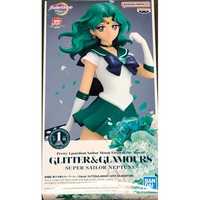 Banpresto Sailor Moon - Super Sailor Neptune - Figurine - 23cm - Collector - Publicité Banpresto Sailor Moon - Super Sailor Neptune - Figurine - 23cm - Collector - Publicité