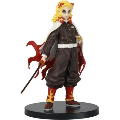 Figurine Kyojuro Rengoku Demon Slayer 17cm Banpresto - Publicité Figurine Kyojuro Rengoku Demon Slayer 17cm Banpresto - Publicité