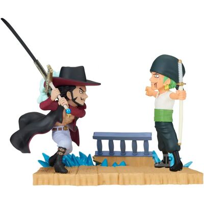Figurine Zoro vs Mihawk Log Stories Banpresto 7cm Figurine Zoro vs Mihawk Log Stories Banpresto 7cm
