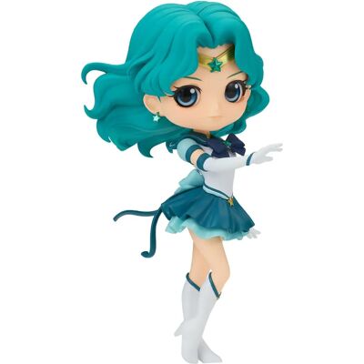 Banpresto Sailor Neptune Q Posket 14cm - Sailor Moon Cosmos Banpresto Sailor Neptune Q Posket 14cm - Sailor Moon Cosmos
