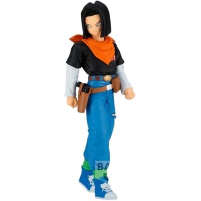 Banpresto Android 17 Figur - 17cm - Dragon Ball Z - Solid Edge Works Banpresto Android 17 Figur - 17cm - Dragon Ball Z - Solid Edge Works