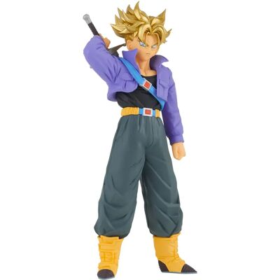 Figurine Trunks Blood of Saiyans Banpresto - 17cm - Pose d'action Figurine Trunks Blood of Saiyans Banpresto - 17cm - Pose d'action
