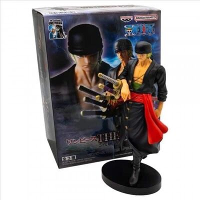 Banpresto Roronoa Zoro La Figurine Shukko 17cm - ONE PIECE Figurine - Publicité Banpresto Roronoa Zoro La Figurine Shukko 17cm - ONE PIECE Figurine - Publicité