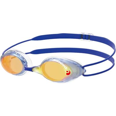 Lunettes de natation miroir Swans SRX Bleu / Orange - Adulte Unisexe UK - Publicité Lunettes de natation miroir Swans SRX Bleu / Orange - Adulte Unisexe UK - Publicité