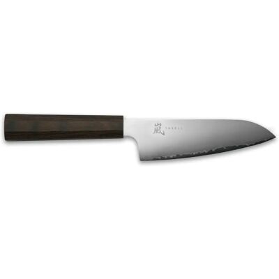 Yaxell Hana Santoku Kniv 12,5 cm - Damask Stål - Pakkawood Håndtak Yaxell Hana Santoku Kniv 12,5 cm - Damask Stål - Pakkawood Håndtak