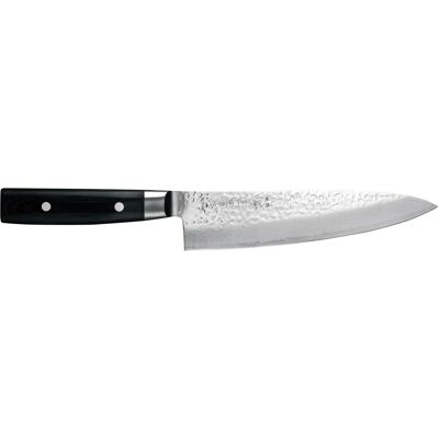 Yaxell Zen Noż kuchenny - 20cm, 37 warstw stali damasceńskiej, Czarny uchwyt Yaxell Zen Noż kuchenny - 20cm, 37 warstw stali damasceńskiej, Czarny uchwyt