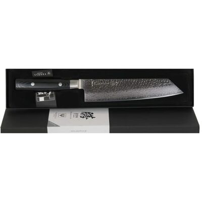Yaxell Zen Kiritsuke Koksmes 20cm - 37 Lags Damast - Canvas-Micarta Håndtak Yaxell Zen Kiritsuke Koksmes 20cm - 37 Lags Damast - Canvas-Micarta Håndtak