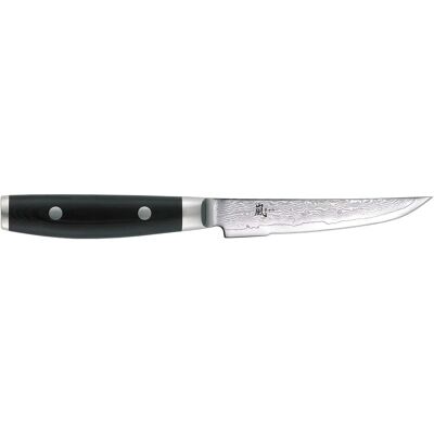 Faca de Bife Yaxell Ran - 11cm - Aço Damasco - VG10 - 61 HRC - Cabo Canvas-Micarta Faca de Bife Yaxell Ran - 11cm - Aço Damasco - VG10 - 61 HRC - Cabo Canvas-Micarta