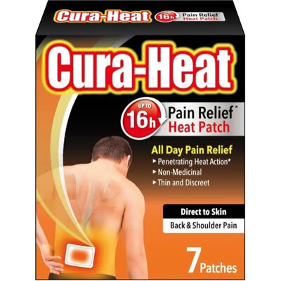 Cura Back & Shoulder Pain Relief Patch - Back & Shoulder Pain Cura Back & Shoulder Pain Relief Patch - Back & Shoulder Pain