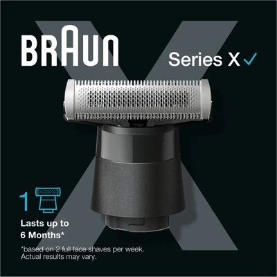 Braun XT20 Replacement Shaving Head & Blade - Series X Braun XT20 Replacement Shaving Head & Blade - Series X