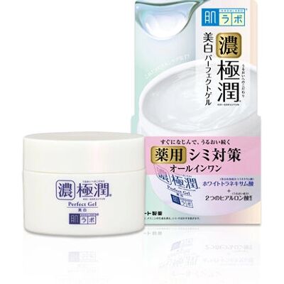 HADA LABO - Dark Gokujyun Whitening Gel Parfait - Acide tranexamique x2 - Lotion vitaminée - Publicité HADA LABO - Dark Gokujyun Whitening Gel Parfait - Acide tranexamique x2 - Lotion vitaminée - Publicité