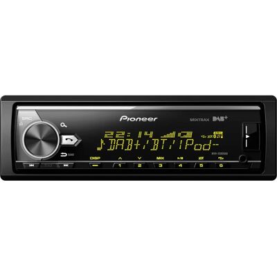Rádio automóvel Pioneer MVH-X580DAB - Preto, DAB+, Bluetooth Rádio automóvel Pioneer MVH-X580DAB - Preto, DAB+, Bluetooth
