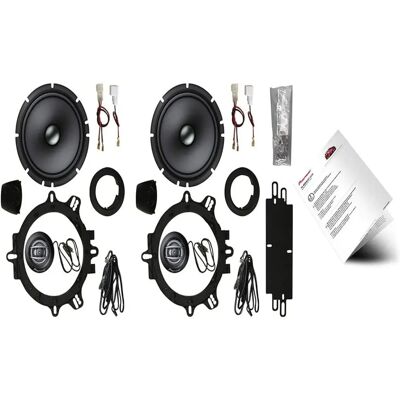 Pioneer Peugeot 208 2-Way Car Speakers - 17 cm, 350W Pioneer Peugeot 208 2-Way Car Speakers - 17 cm, 350W