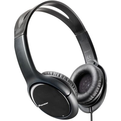 Pioneer SE-MJ711 Kopfhörer - Leicht, Schwarz, On-Ear Pioneer SE-MJ711 Kopfhörer - Leicht, Schwarz, On-Ear