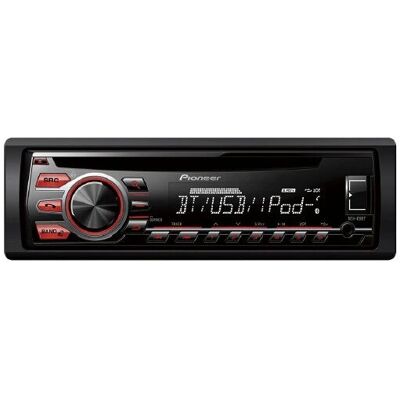 Radio Coche Pioneer DEH-09BT Negro Bluetooth - CD, USB, Aux, 4x50W Radio Coche Pioneer DEH-09BT Negro Bluetooth - CD, USB, Aux, 4x50W