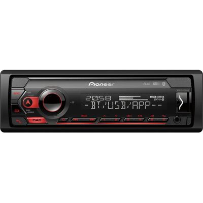 Pioneer MVH-S420DAB autórádió - Fekete - 200W Pioneer MVH-S420DAB autórádió - Fekete - 200W