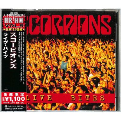 Universal Japan The Scorpions - Live Bites - Reissue - Music Album Universal Japan The Scorpions - Live Bites - Reissue - Music Album