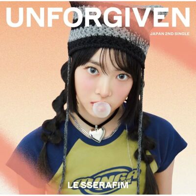 Le Sserafim Unforgiven Hong Eunchae Version - CD Single Le Sserafim Unforgiven Hong Eunchae Version - CD Single