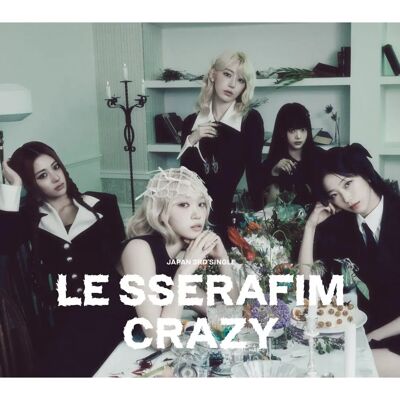 LE SSERAFIM Crazy - Version japonaise CD single - Édition limitée B LE SSERAFIM Crazy - Version japonaise CD single - Édition limitée B