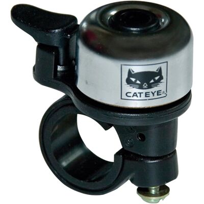 Campana de latón Cateye OH-1200 Plata - Timbre para bicicleta Campana de latón Cateye OH-1200 Plata - Timbre para bicicleta