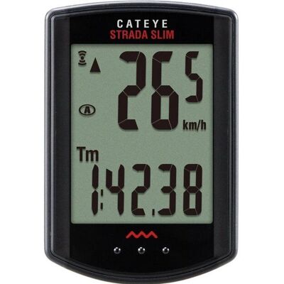 Computer da bicicletta wireless Cateye Road Gr.ONESIZE - Nuovo 2023 - nero Computer da bicicletta wireless Cateye Road Gr.ONESIZE - Nuovo 2023 - nero