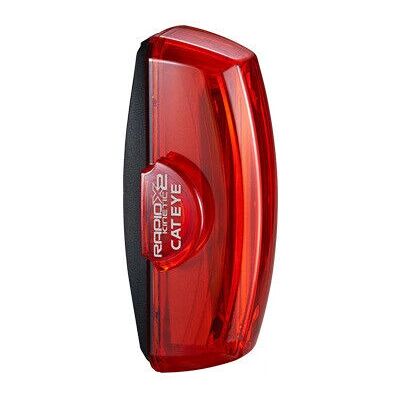Feu arrière Cateye Rapid X2 Kinetic - Noir - Lampe vélo Feu arrière Cateye Rapid X2 Kinetic - Noir - Lampe vélo