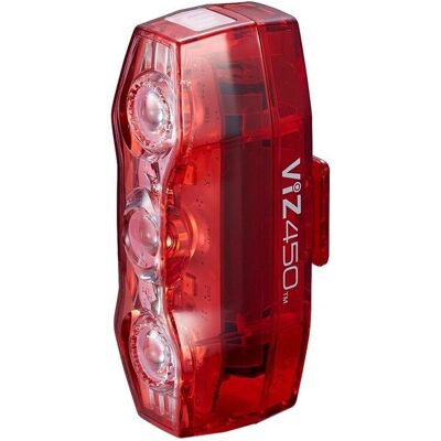 Cateye VIZ 450 Tylne światło - Widoczność 300° - USB ładowanie Cateye VIZ 450 Tylne światło - Widoczność 300° - USB ładowanie