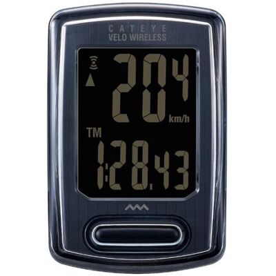 Cateye Velo Wireless Stealth Edition Cycle Computer - Cycle Computer Cateye Velo Wireless Stealth Edition Cycle Computer - Cycle Computer
