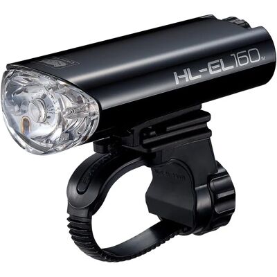 Lampa rowerowa Cateye EL-160 Czarna - Przednia i Wodoodporna Lampa rowerowa Cateye EL-160 Czarna - Przednia i Wodoodporna