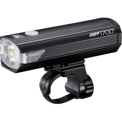 Cateye AMPP1700 Wbudowane przednie światło rowerowe - Czarny - Oświetlenie rowerowe Cateye AMPP1700 Wbudowane przednie światło rowerowe - Czarny - Oświetlenie rowerowe